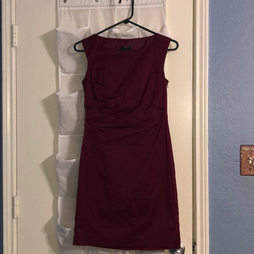 Wine dress